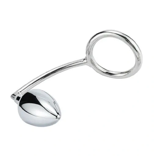 Stainless 4663 Set DiscreetChoice Cock Anal with Hook Ring Steel 0212
